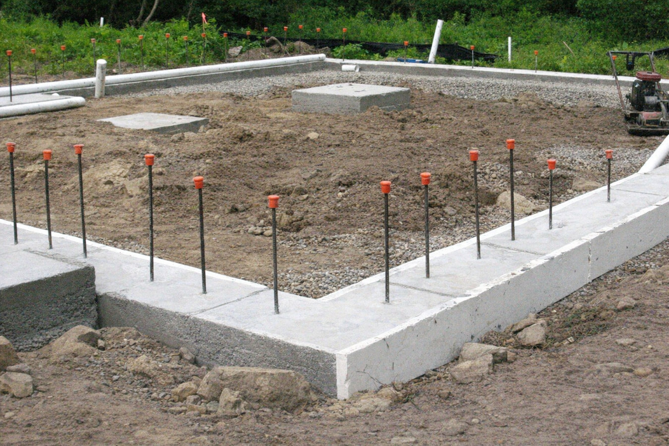 Concrete footings in Lafayette, IN