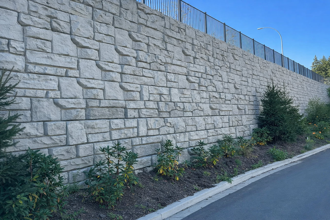 Concrete retaining walls in Lafayette, IN