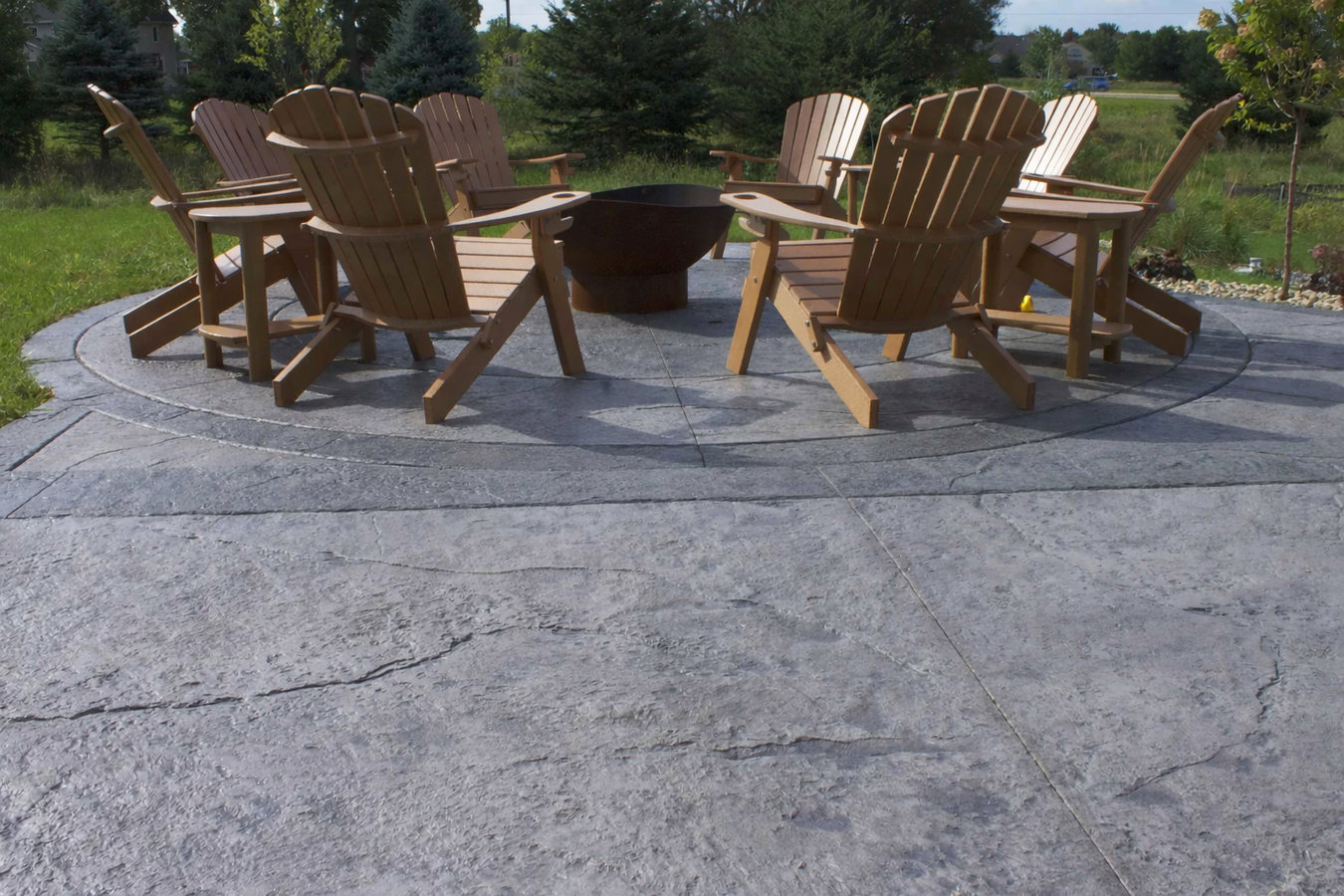Stamped concrete services in Lafayette, IN